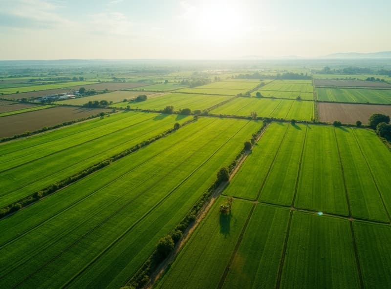 African agricultural landscape
